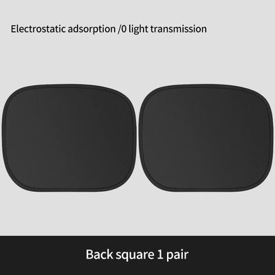 Car Side Window Sunshade 4-Layer Sun Block Film Cloth Sun Visor Summer UV Protection Window Curtain Car Sun Shade Cover