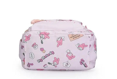 Kuromi Backpack Student School Bag Primary and Middle kawaii Cartoon Girls School Bag Mochila