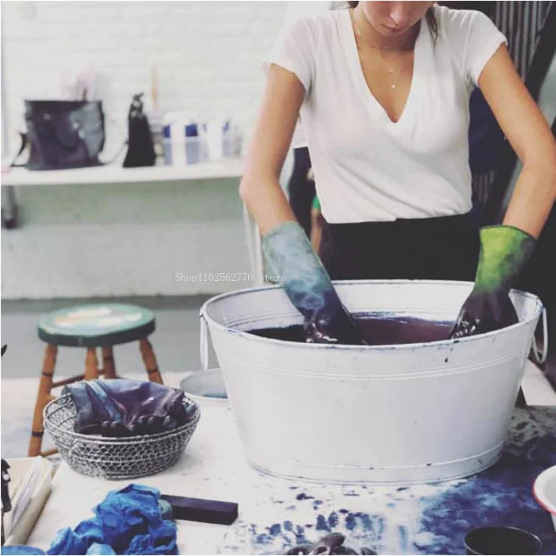 No-cook Indigo Dark Blue Clothes Dye Tie-dye Material Package Grass and Wood Dyeing Agent Diy Clothes Refurbishing Dye