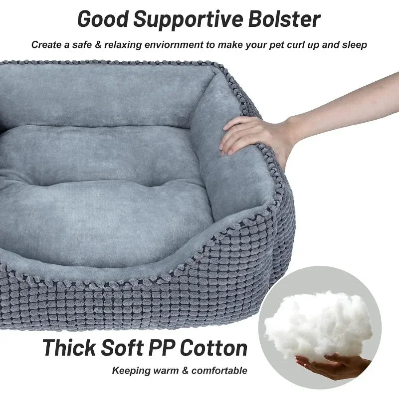 Orthopedic Rectangle Dog  Bed