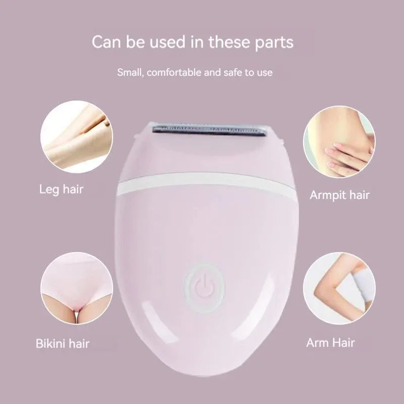 Women Waterproof Hair Removal Trimmer