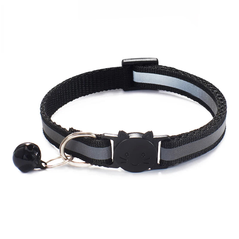 Effective Adjustable Cat Collar with Bell