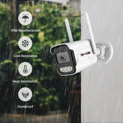 Human Detection 8MP 4K WiFi Outdoor IP Camera