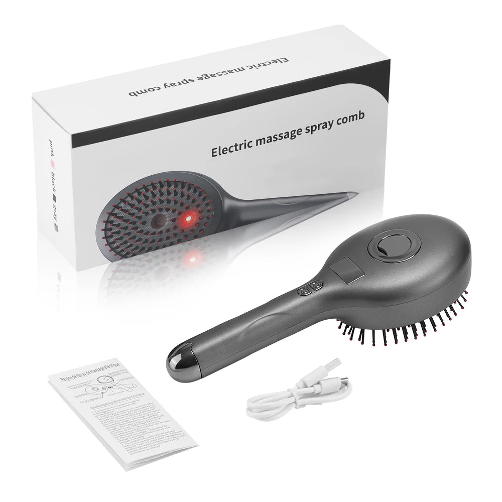 Hair Care Spray & Red Light Massage Comb