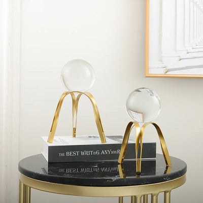 Living Room Nordic Light Luxury Crystal Ball Ornaments