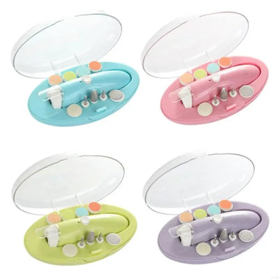 Electric Baby Nail File with LED Light