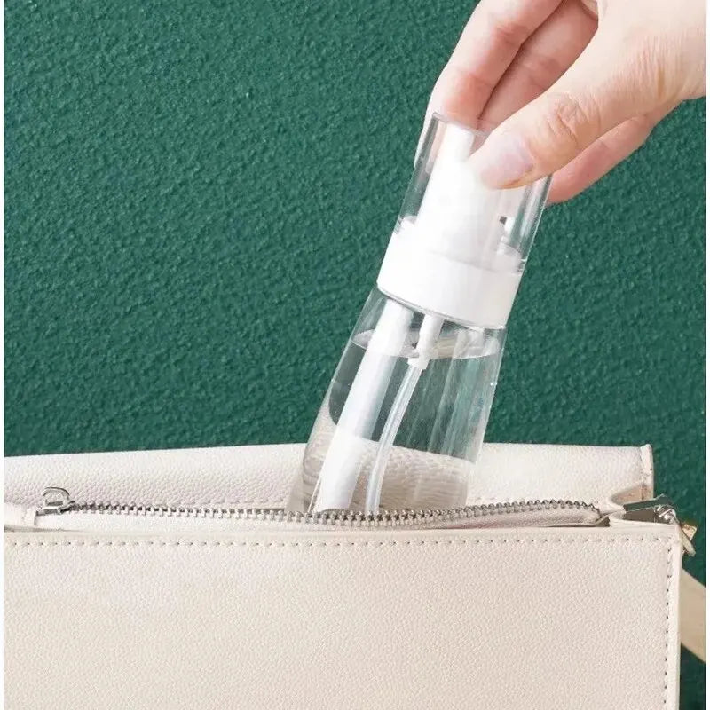 30/60/80ml Travel Sub-bottled Sunscreen Spray Bottle Customized Can Transparent Plastic Bottle For Travel Convenience