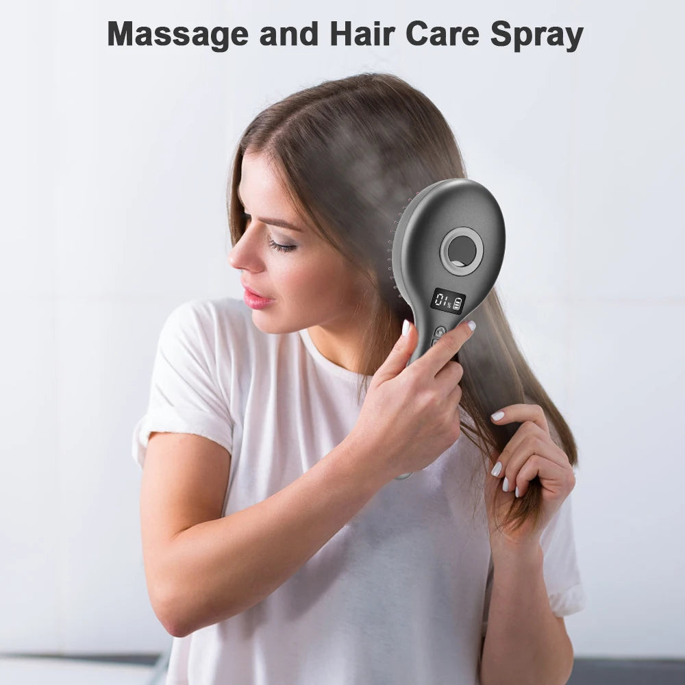 Hair Care Spray & Red Light Massage Comb
