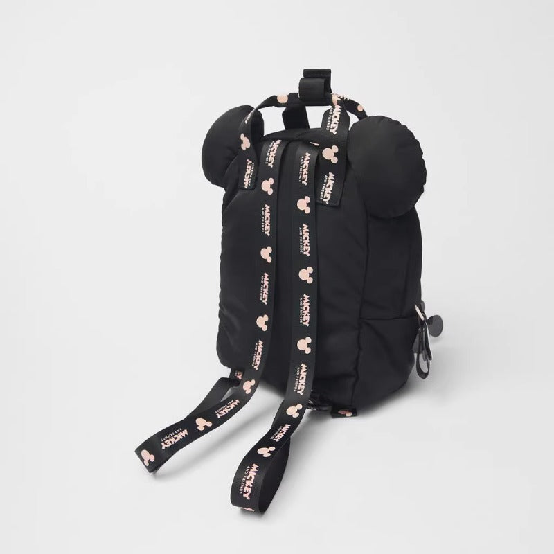 Disney Mickey Backpack Cartoon Fashion Kindergarten Children's School Bag Trendy Casual Children's School Bag Boy's School Bag