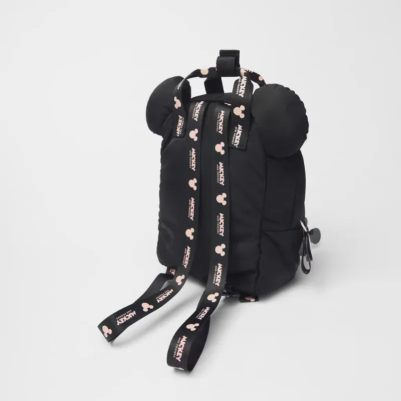 Disney Mickey Backpack Cartoon Fashion Kindergarten Children's School Bag Trendy Casual Children's School Bag Boy's School Bag