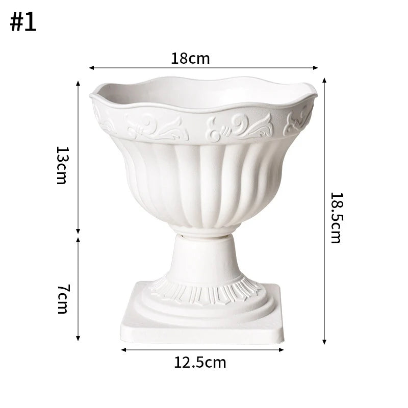 Nordic White Flower Vase