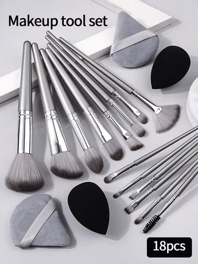 Soft Fluffy Makeup Brushes Set