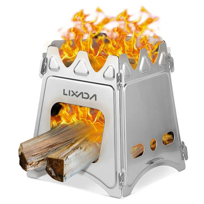 Folding Wood Camping Stove