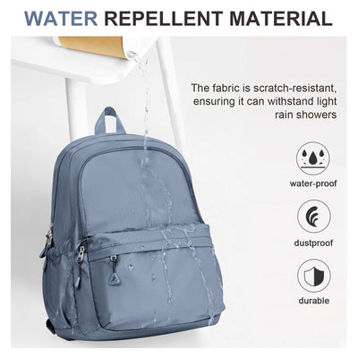 School bag, preppy, cute, light, large capacity, simple, backpack, junior high school students, college students commuting bag