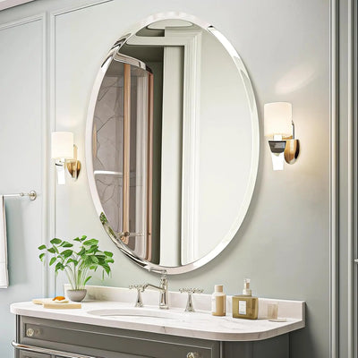 Bathroom Frameless Wall Mirror