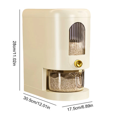 Automatic Cereal Dispenser Grain Storage Container