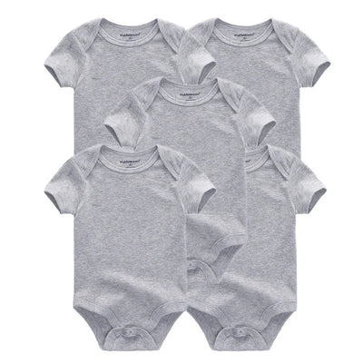 Baby Four Seasons Fashion Cartoon Short Sleeve