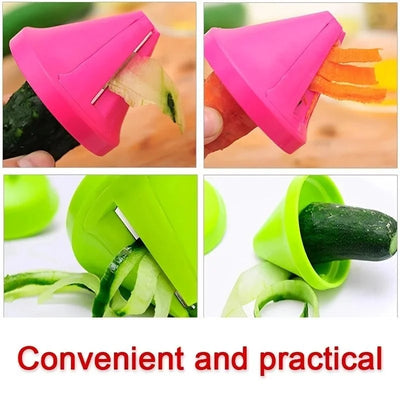 Manual Rotating Spiral Vegetable Peeler