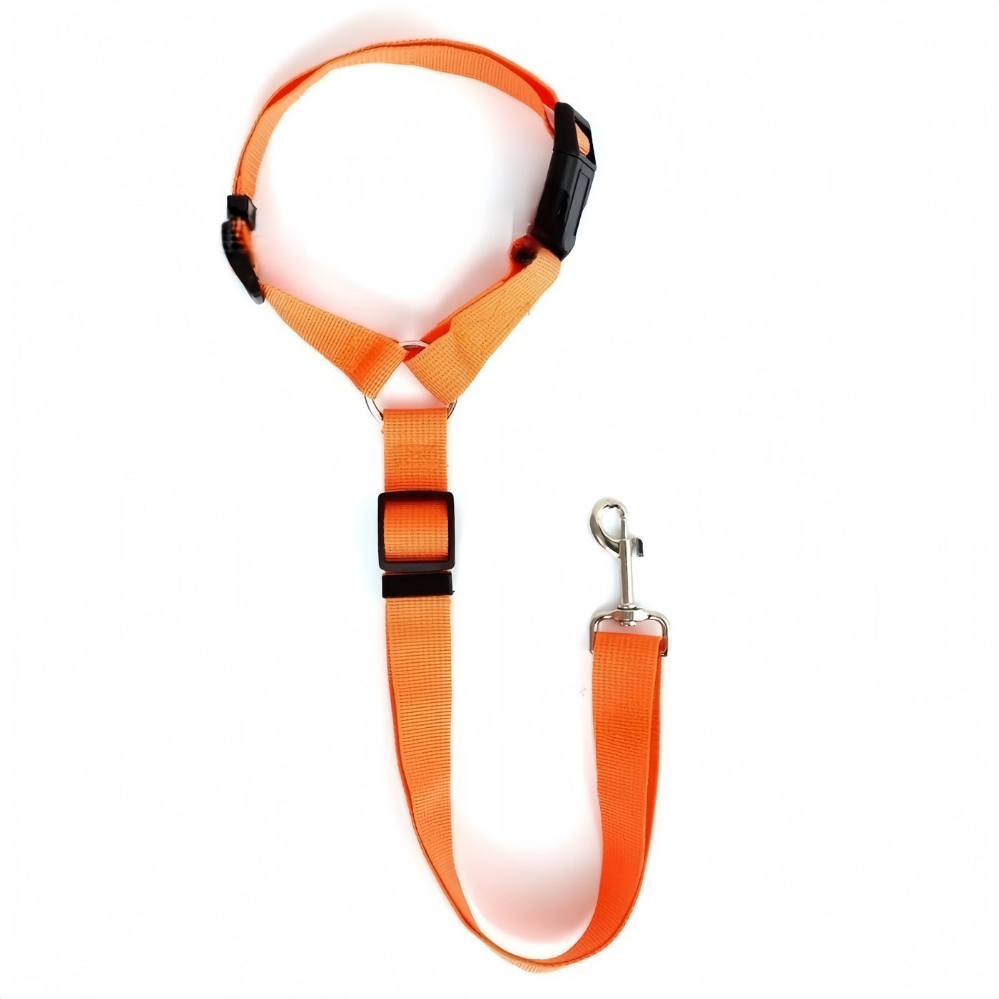 Dog Solid Color Two Nylon Lead Leash