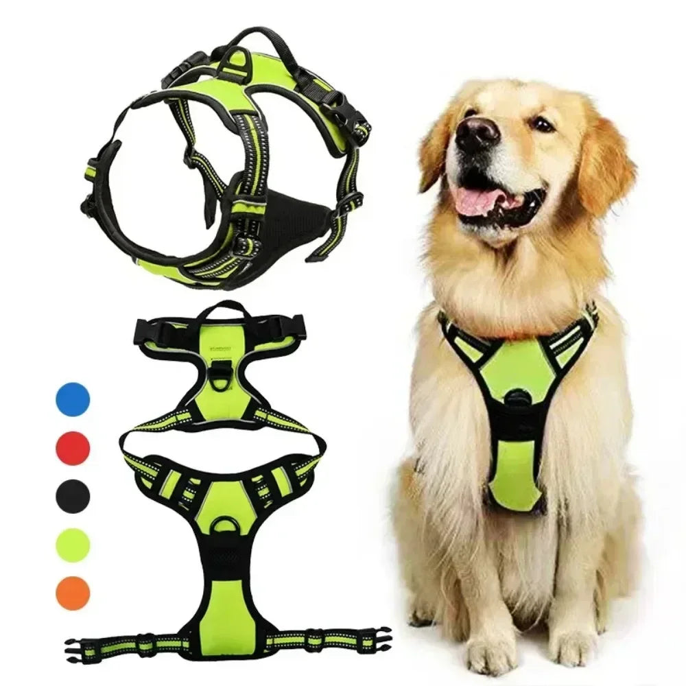 Dog Reflective Vest Chest Strap