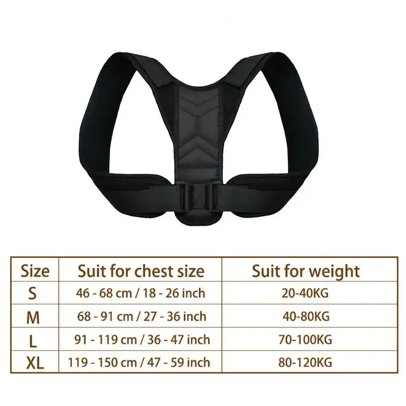 Back Shoulder Posture Corrector Belt