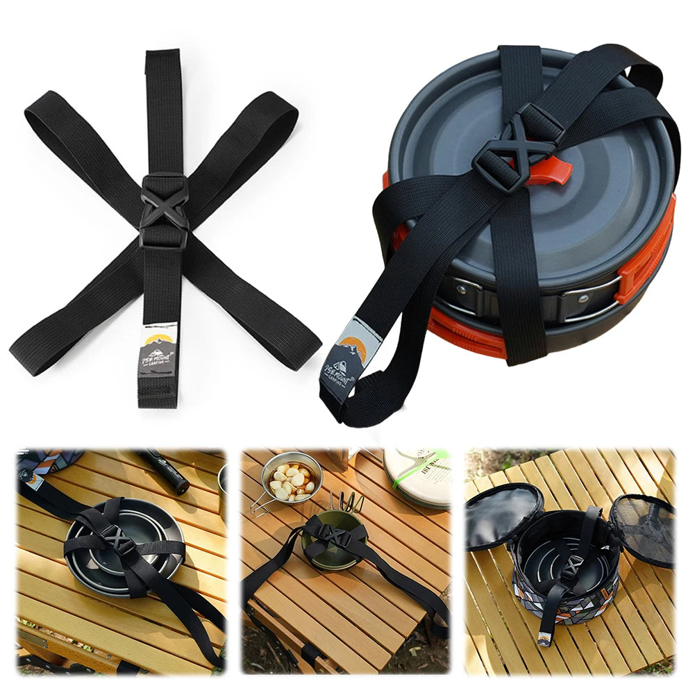 Adjustable Camping Tableware Strap
