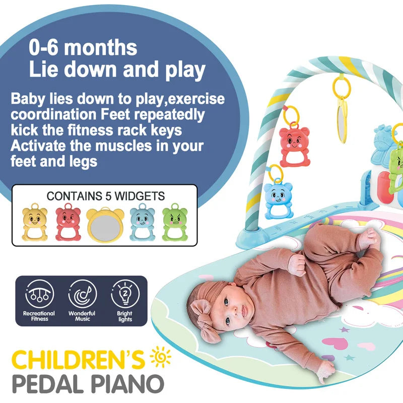 Baby Fitness Play Gym – Musical Piano