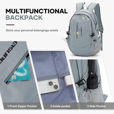 Schoolbag girls high school students, new college students computer bag, junior high school students backpack, simple travel bag