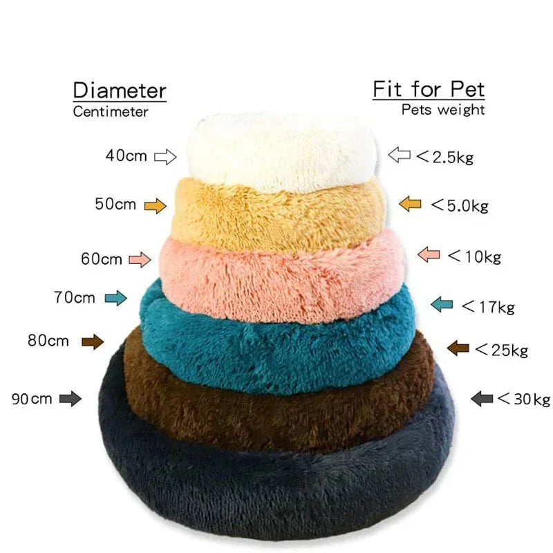 Super Soft Round Dog Bed