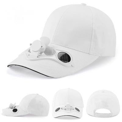 Solar-Powered Cooling Sports Baseball Cap