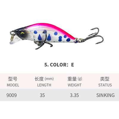 Japanese Artificial Fishing Lure