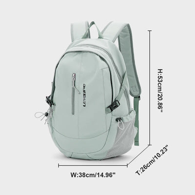 Schoolbag girls high school students, new college students computer bag, junior high school students backpack, simple travel bag