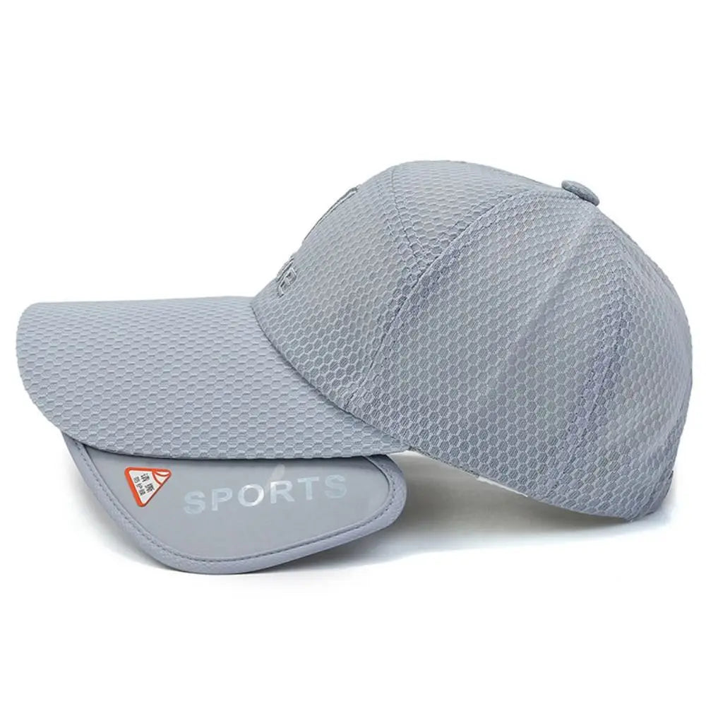 Breathable Sunscreen Baseball Hat Fishing Hat Waterproof Wide Brim Sunscreen Hat UV Protection Quick Dry Anti-UV Caps Hiking