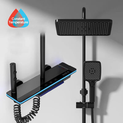 Bathroom Luxury Thermostat Mixer Shower Set