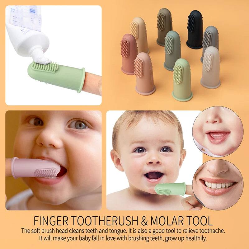1pc Baby Finger Toothbrush