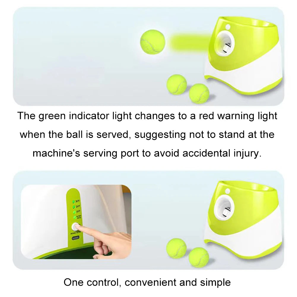 Automatic Dog Ball Launcher Toy