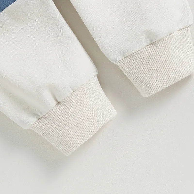 Baby Contrast Color Pant Sets