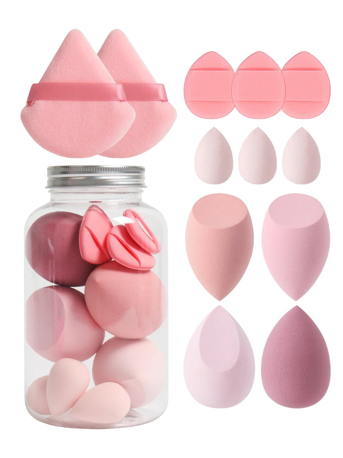 12-Piece Makeup Sponge Set