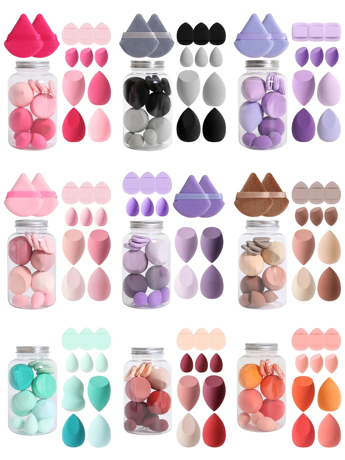 12-Piece Makeup Sponge Set