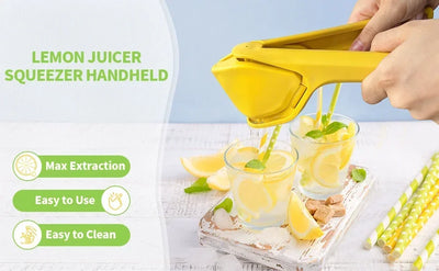 New Manual Lemon Fruit Juicer Easy To Squeeze Manual Juicer Juicer Kitchen Juice Squeezer Kitchen Gadgets  Lemon Squeezer