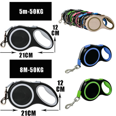 8m 50kg Retractable Dog Leash