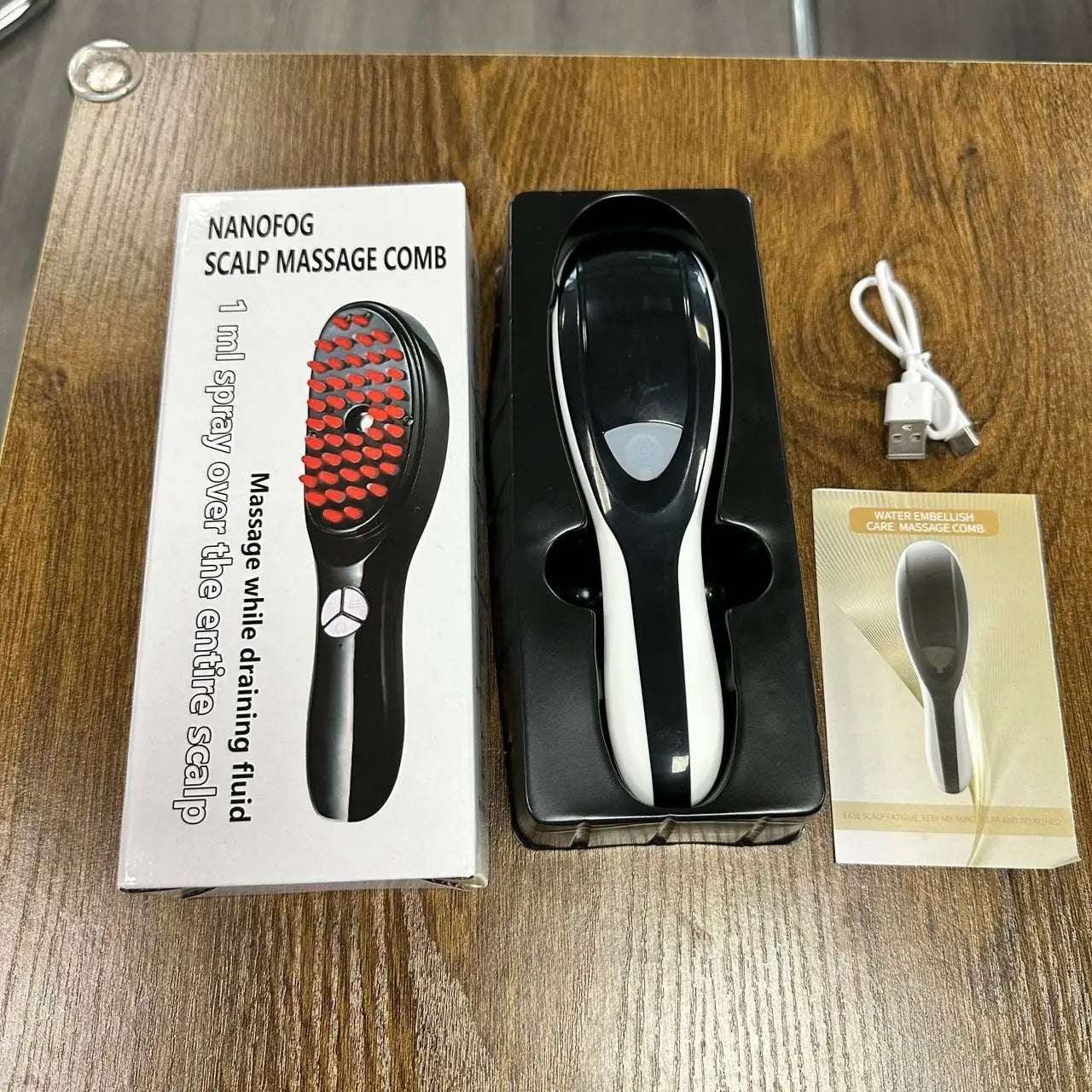 Electric LED Hair Growth Massage Comb