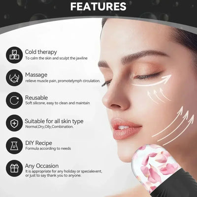 Silicone Mold Face Eye Massage Roller