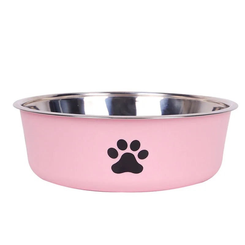 Non-Slip Stainless Steel Dog Water Bowl