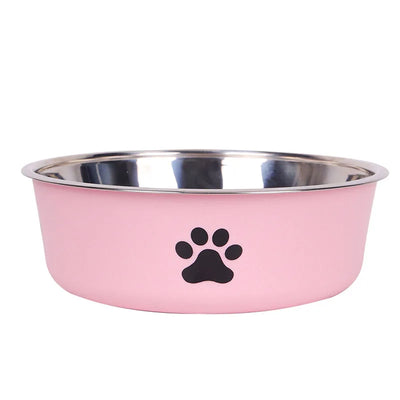 Non-Slip Stainless Steel Dog Water Bowl