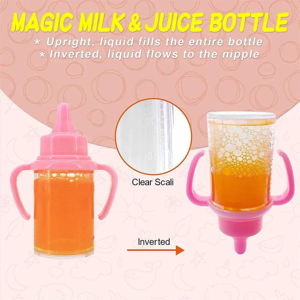Baby Doll Feeding Bottle Set