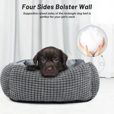Orthopedic Rectangle Dog  Bed