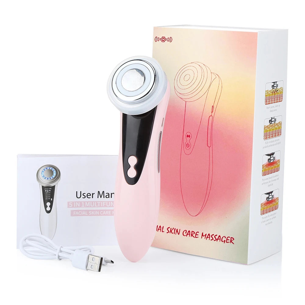 5-in-1 Electric Face Lifting Massager
