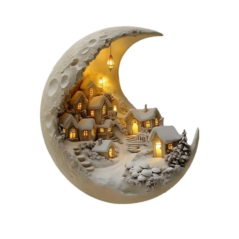 Home Decoration Acrylic Moon Tabletop