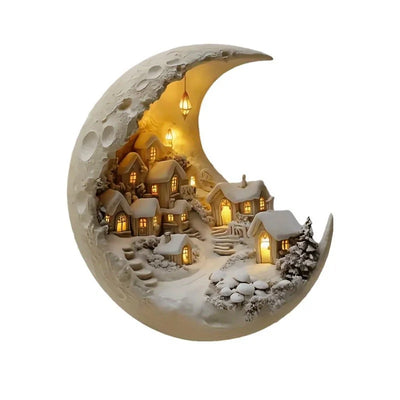 Home Decoration Acrylic Moon Tabletop
